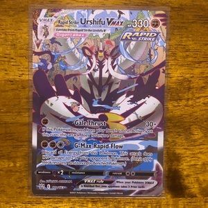 POKEMON TCG RAPID STRIKE URSHIFU VMAX Sword and Shield